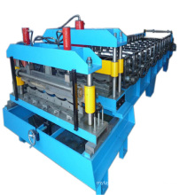 Automatic roof tile making machine price, double layer roll forming machine